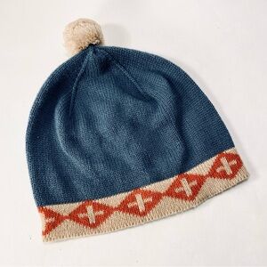 Pendleton Baby Toddler Newborn Knit Beanie Hat with Pom Pom